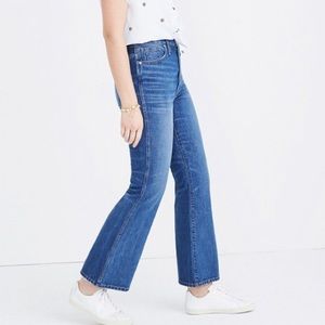 Madewell Rigid Flare Jeans 27 High Waisted